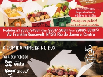 Favela Holding adquire 50% do Box Mineiro, franquia de alimentação especializada em refeições caseiras e frescas, no Rio de Janeiro e São Paulo